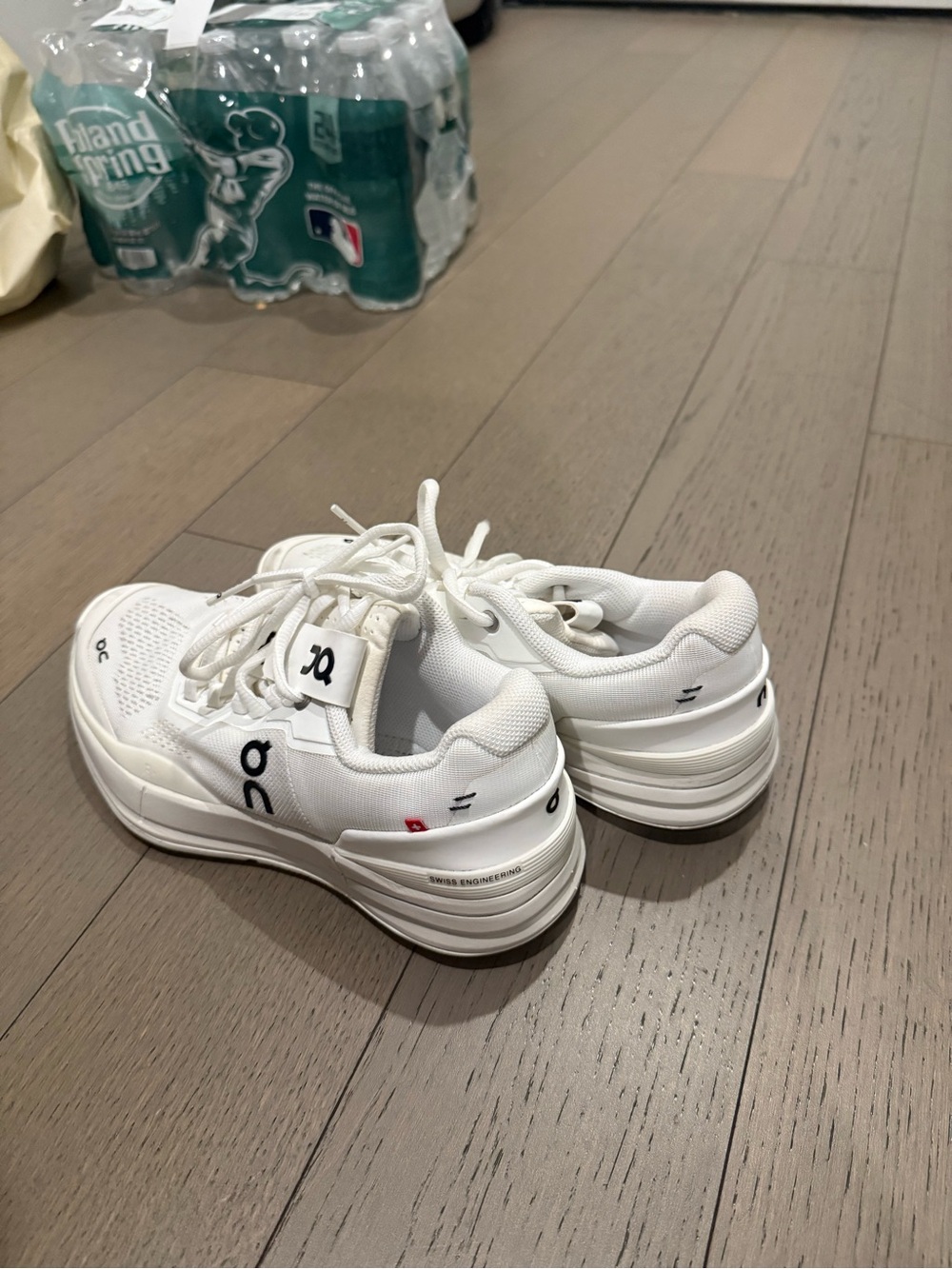On Running White Athletic Sneakers